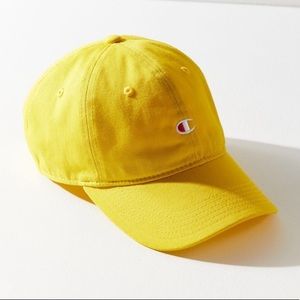 Yellow Champion Baseball Hat 💛